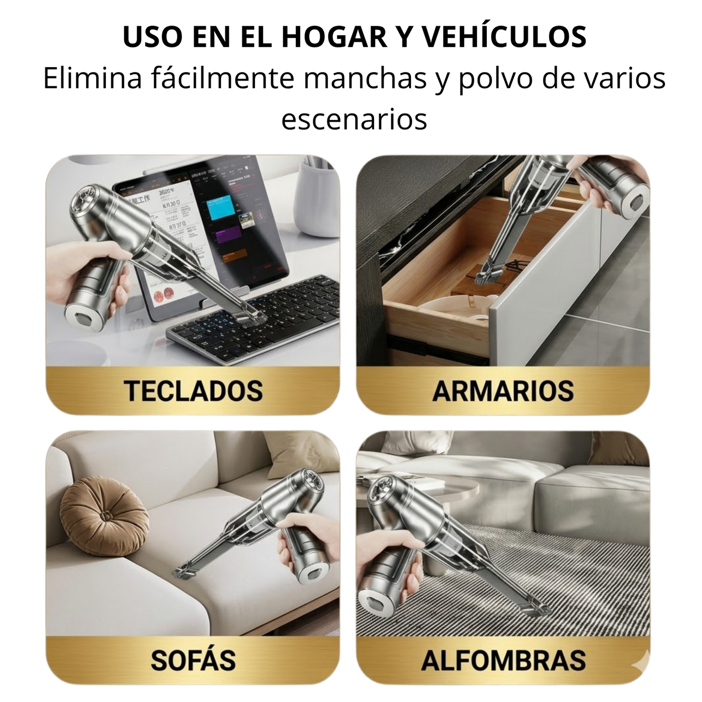 MINI ASPIRADORA 3 EN 1™
