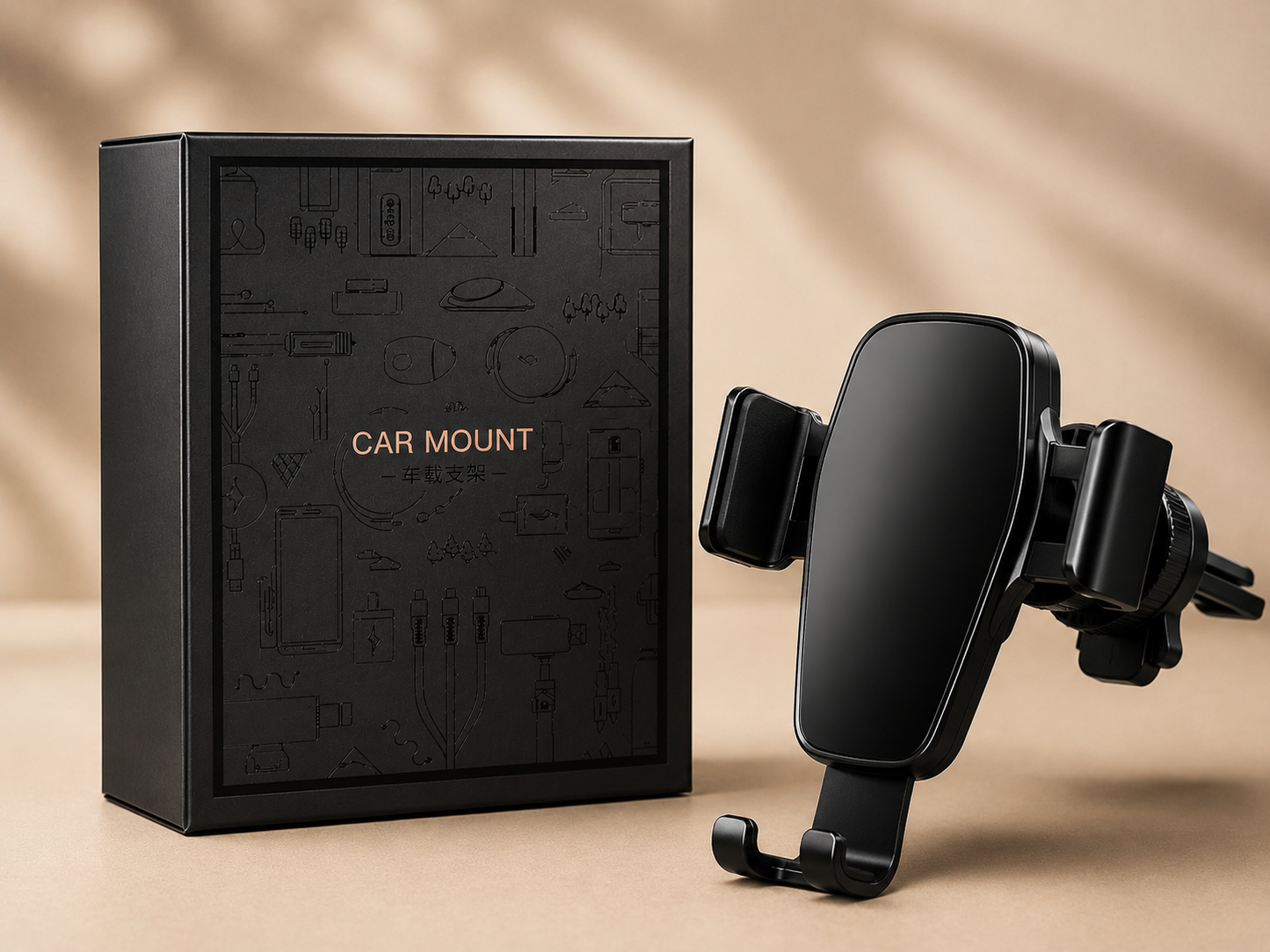 Luxnexo Car Mount | Soporte Premium para Móvil 360°