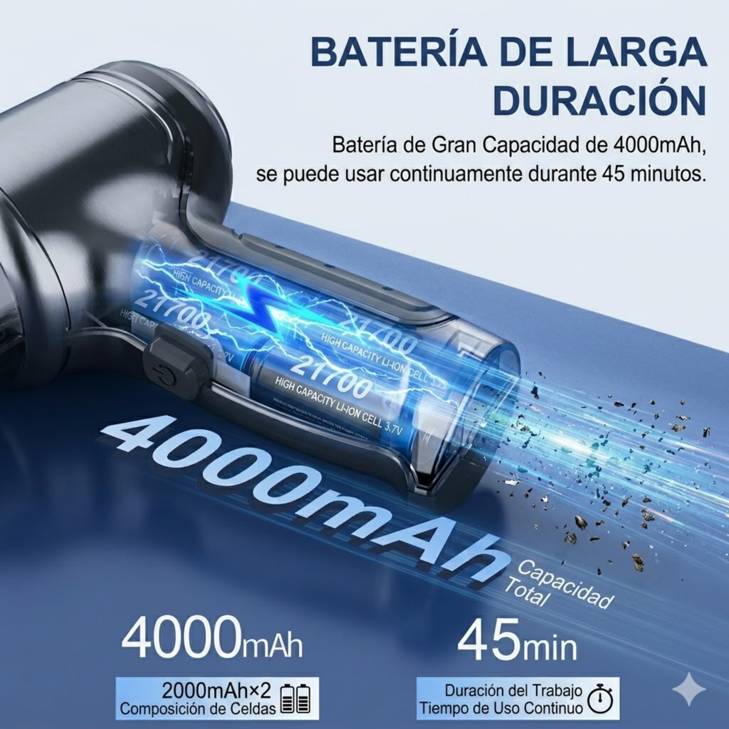 MINI ASPIRADORA 3 EN 1™
